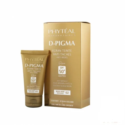 PHYTEAL DPIGMA ECRAN TEINTE BEIGE ROSE SPF50+EAU MICELLAIRE A L'ALOE VERA 150ML (OFFERTE)