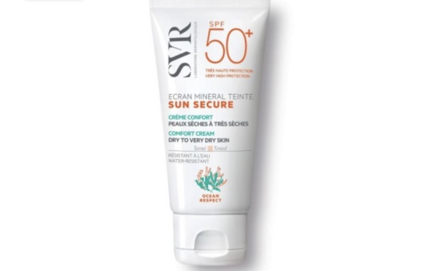 SVR SUN SECURE ECRAN MINERAL TEINTE PEAUX SECHES A TRES SECHES SPF50+ 50ML