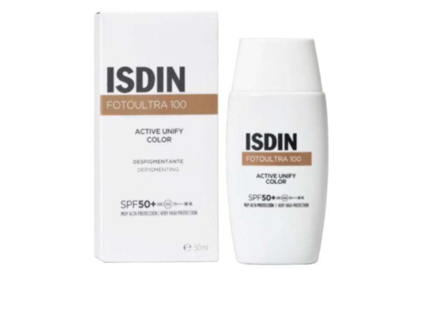 ISDIN PHOTOPROTECTION ECRAN SOLAIRE ACTIVE UNIFY FUSION FLUIDE TEINTEE SPF50+ 50ML