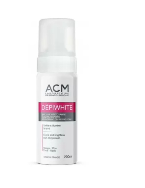 ACM DEPIWHITE MOUSSE NETTOYANTE ECLAIRCISSANTE 200ML