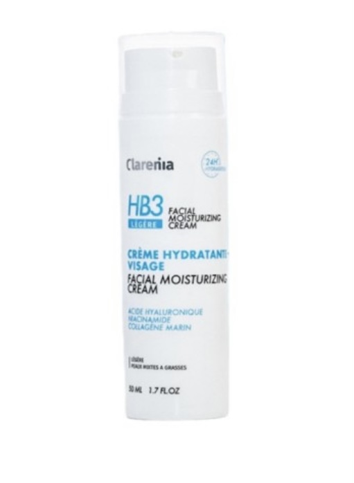 CLARENIA HB3 CREME HYDRATANTE VISAGE LEGERE 50ML