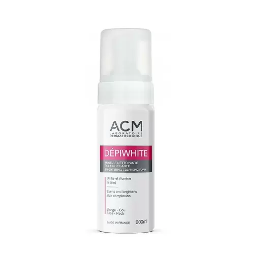 ACM DEPIWHITE MOUSSE NETTOYANTE ECLAIRCISSANTE 200ML
