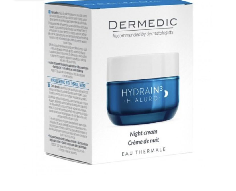DERMEDIC HYDRAIN 3 CREME DE NUIT HYDRATANTE 55ML