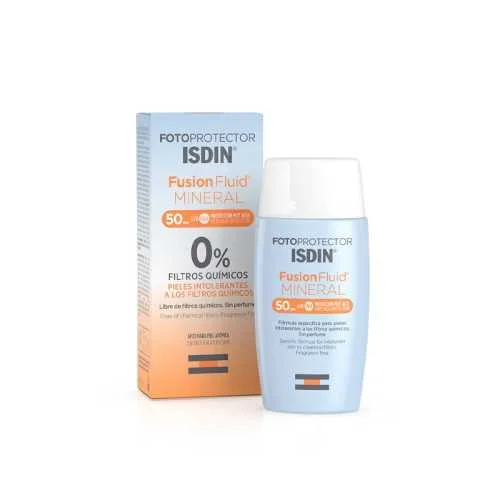 ISDIN ECRAN SOLAIRE FUSION FLUIDE MINERAL SPF50+ 50ML