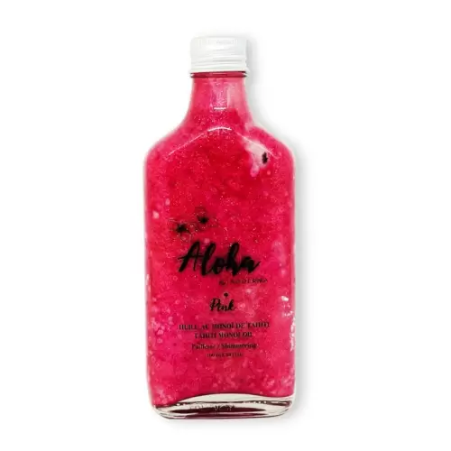 INODERMA ALOHA HUILE AU MONOI DE TAHITI PAILLETEE PINK 100ML