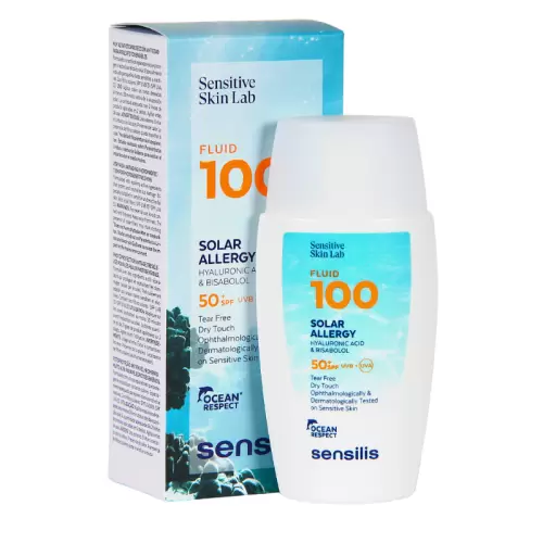 SENSILIS FLUID 100 SOLAR ALLERGY SPF50+ ULTRA FLUIDE 40ML