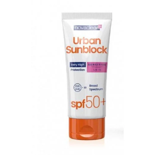 NOVACLEAR URBAN SUNBLOCK SENSITIVE SKIN SPF50+ 40ML