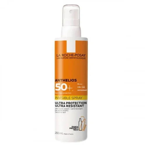 LA ROCHE POSAY ANTHELIOS SPRAY SOLAIRE INVISIBLE ULTRA PROTECTION SPF50+ 200ML