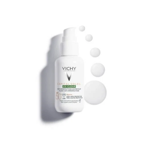 VICHY CAPITAL SOLEIL FLUIDE UV CLEAR SPF 50+ ANTI IMPERFECTIONS 40 ML