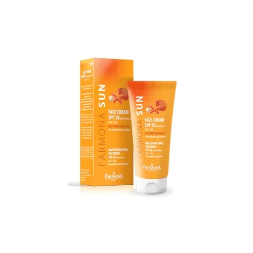 FARMONA SUN CREME VISAGE A L'HUILE DE MACADAMIA SPF50 50ML