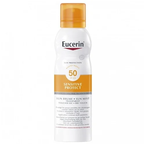 EUCERIN SUN SENSITIVE PROTECT BRUME TRANSPARENTE SPF50 200ML