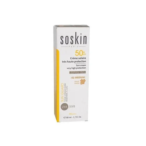 SOSKIN 02 CREME SOLAIRE TEINTEE MEDIUM SPF50+ 50ML
