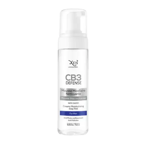 XEN CB3 DEFENSE MOUSSE MICELLAIRE NETTOYANTE FOR MEN 200ml