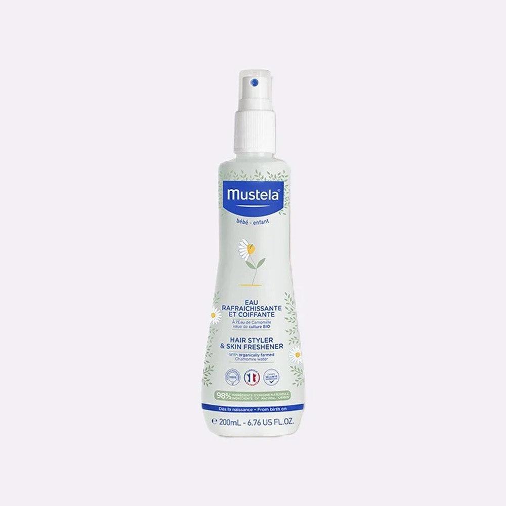 MUSTELA Eau Rafraichissante et Coiffante 200ml