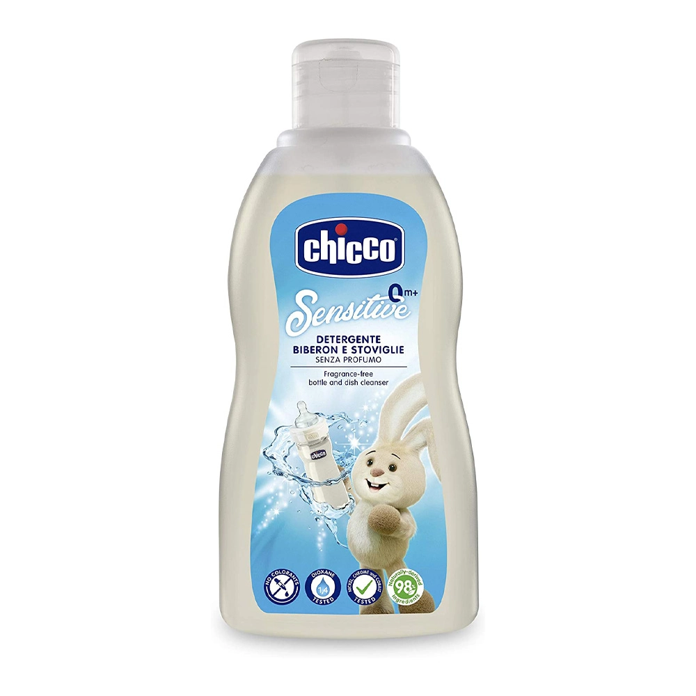 CHICCO Sensitive Lessive Biberons Et Vaisselle 300 ml