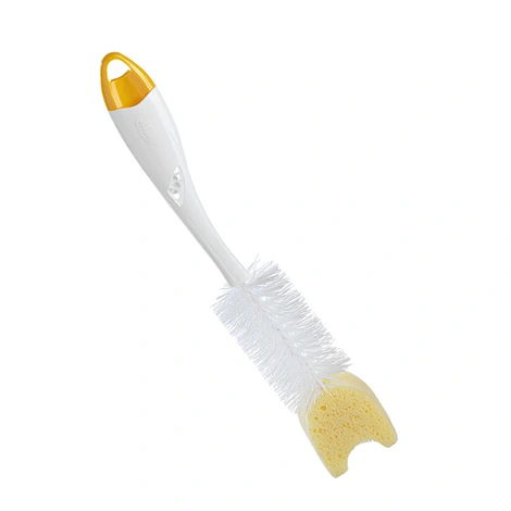 NUK Goupillon pour biberon 2 en 1, avec éponge