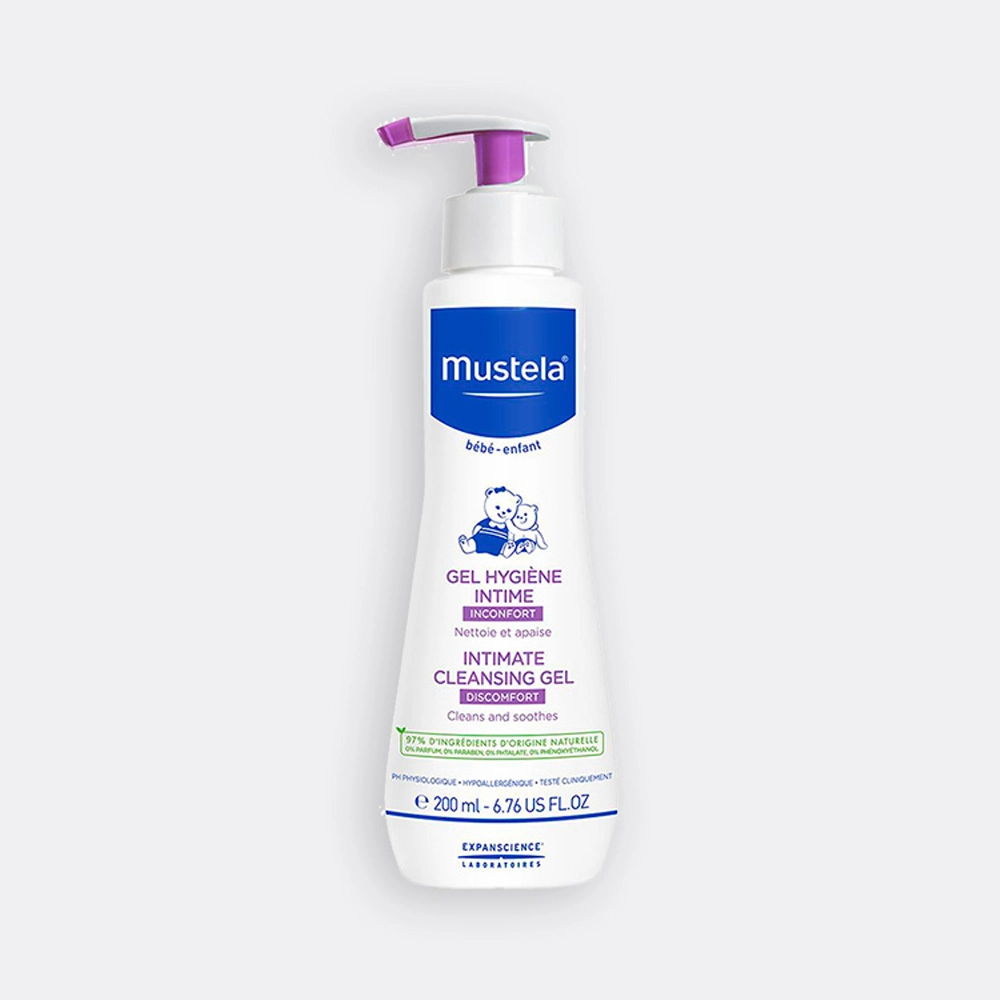 MUSTELA Gel Hygiene Intime Bebe et Enfant 200ml