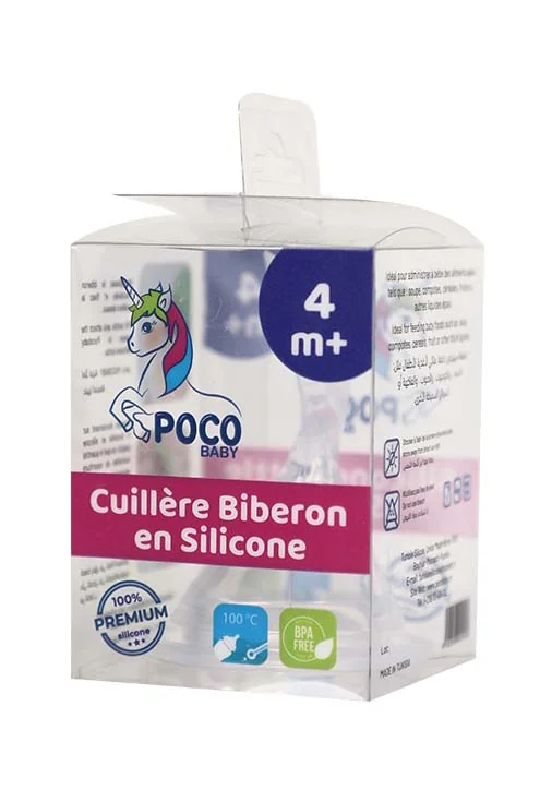 POCO BABY Cuillère-Biberon 100% silicone