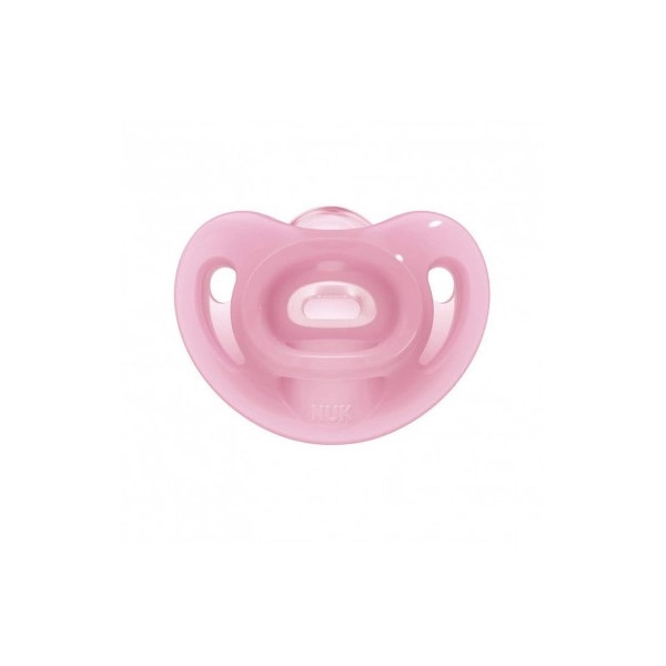 NUK Sucette Sensitive Avec Boite 0-6m Rose
