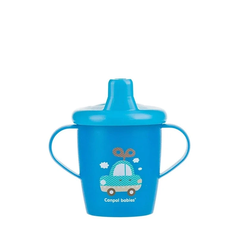 CANPOL BABIES Gobelet Anti Fuite Bleu 9M+ 250ml 31/200