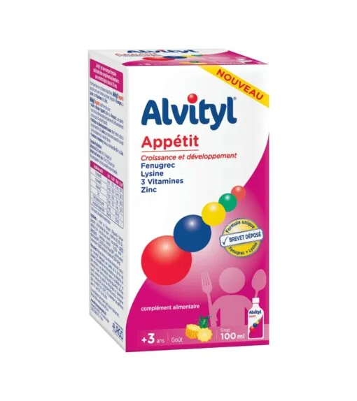 Alvityl Appétit Sirop 100ml