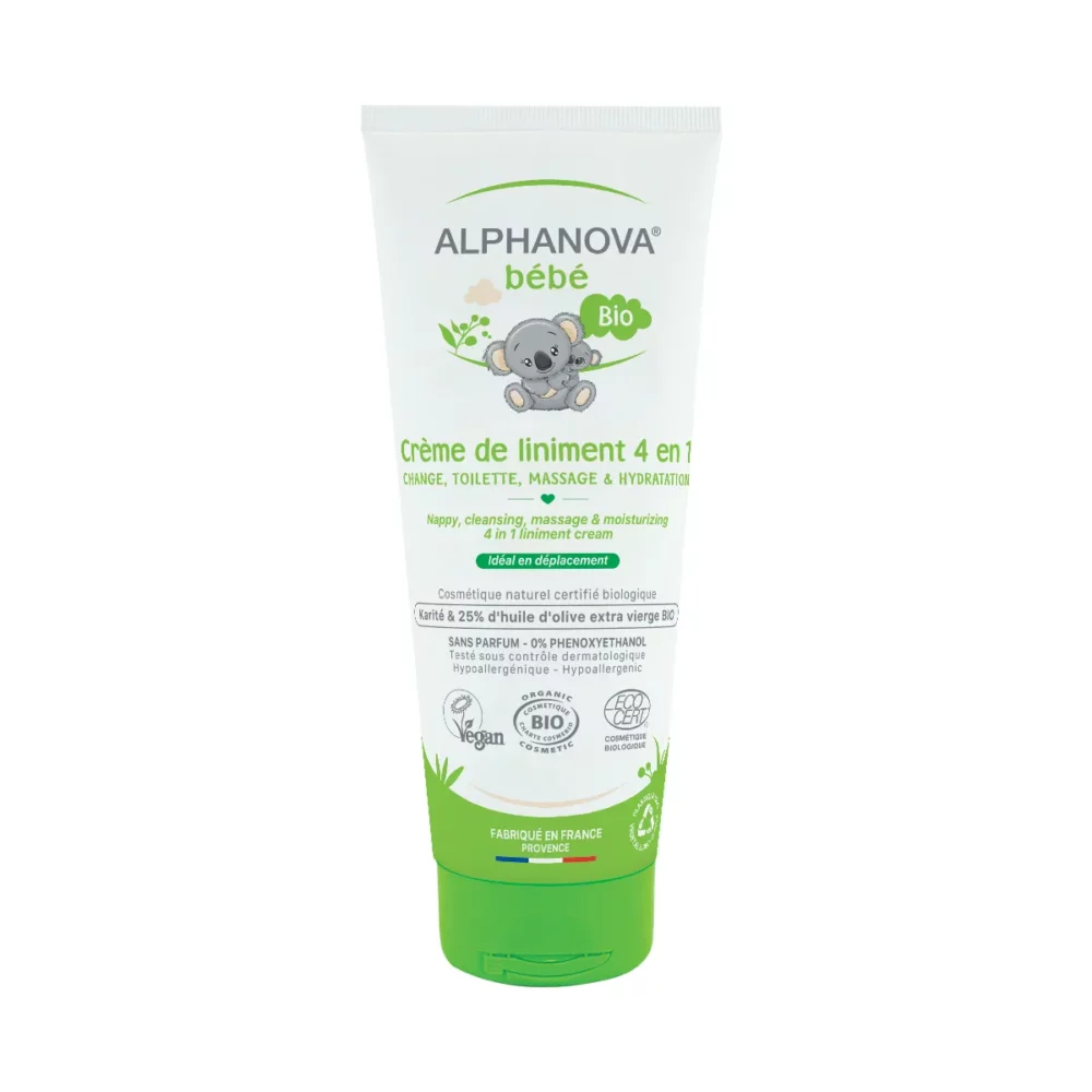 ALPHANOVA Bebe Bio Creme De Liniment 4en1 200ml
