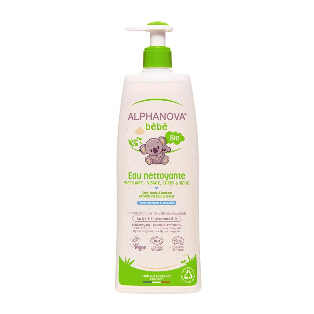 ALPHANOVA Bebe Bio Eau Nettoyante Micellaire 500ml
