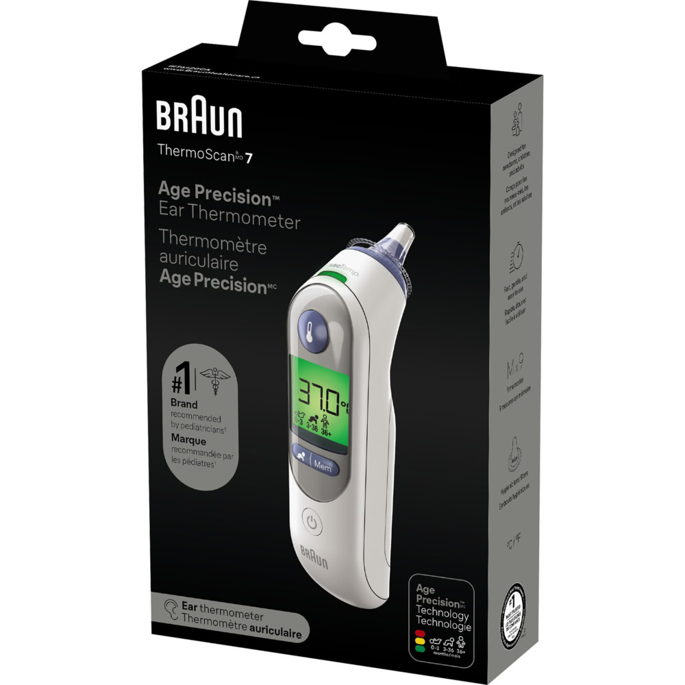 Braun ThermoScan 7 avec Age Precision