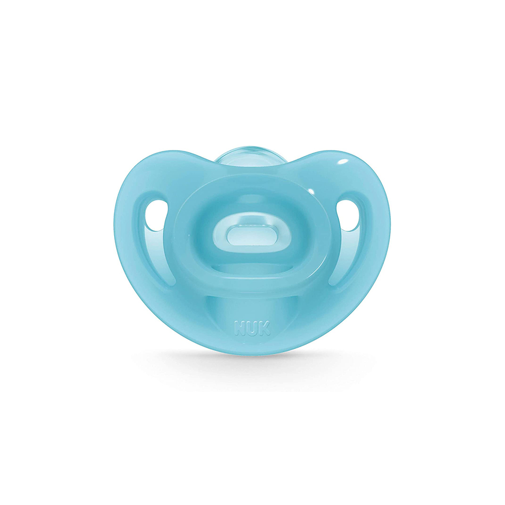 NUK Sucette Sensitive Avec Boite 6-18m Bleu