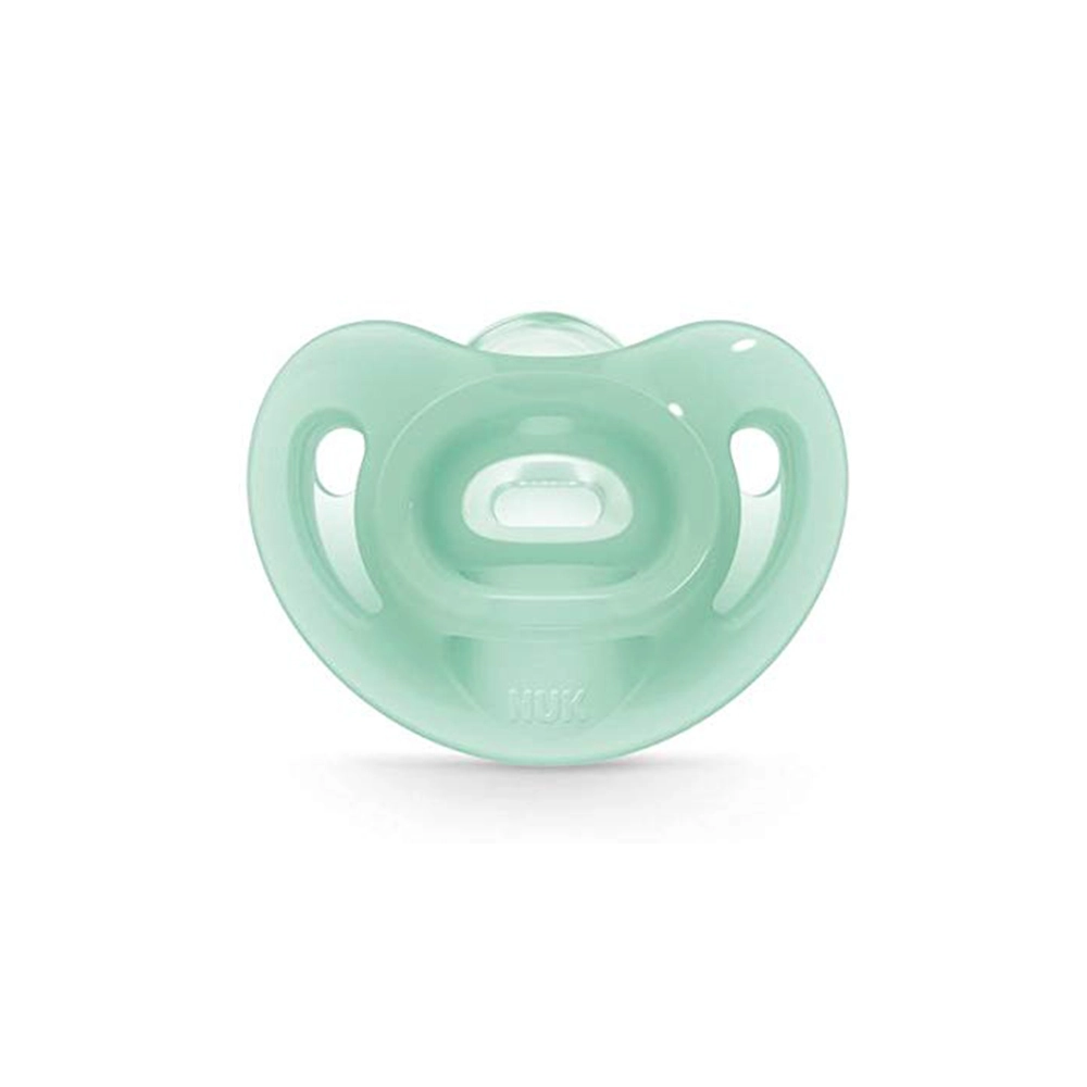 NUK Sucette Sensitive Avec Boite 6-18m Vert