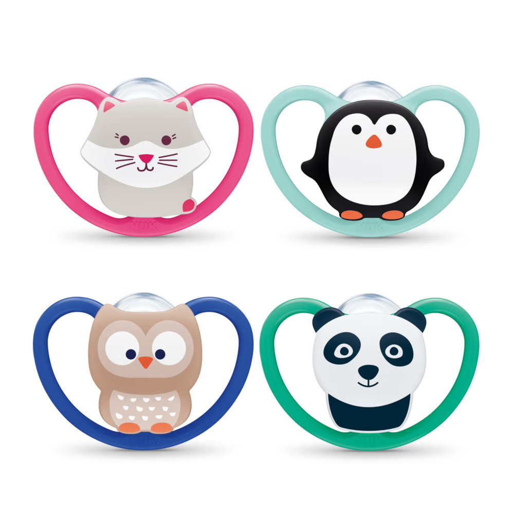 NUK Sucette Space avec Boite 6-18 Mois