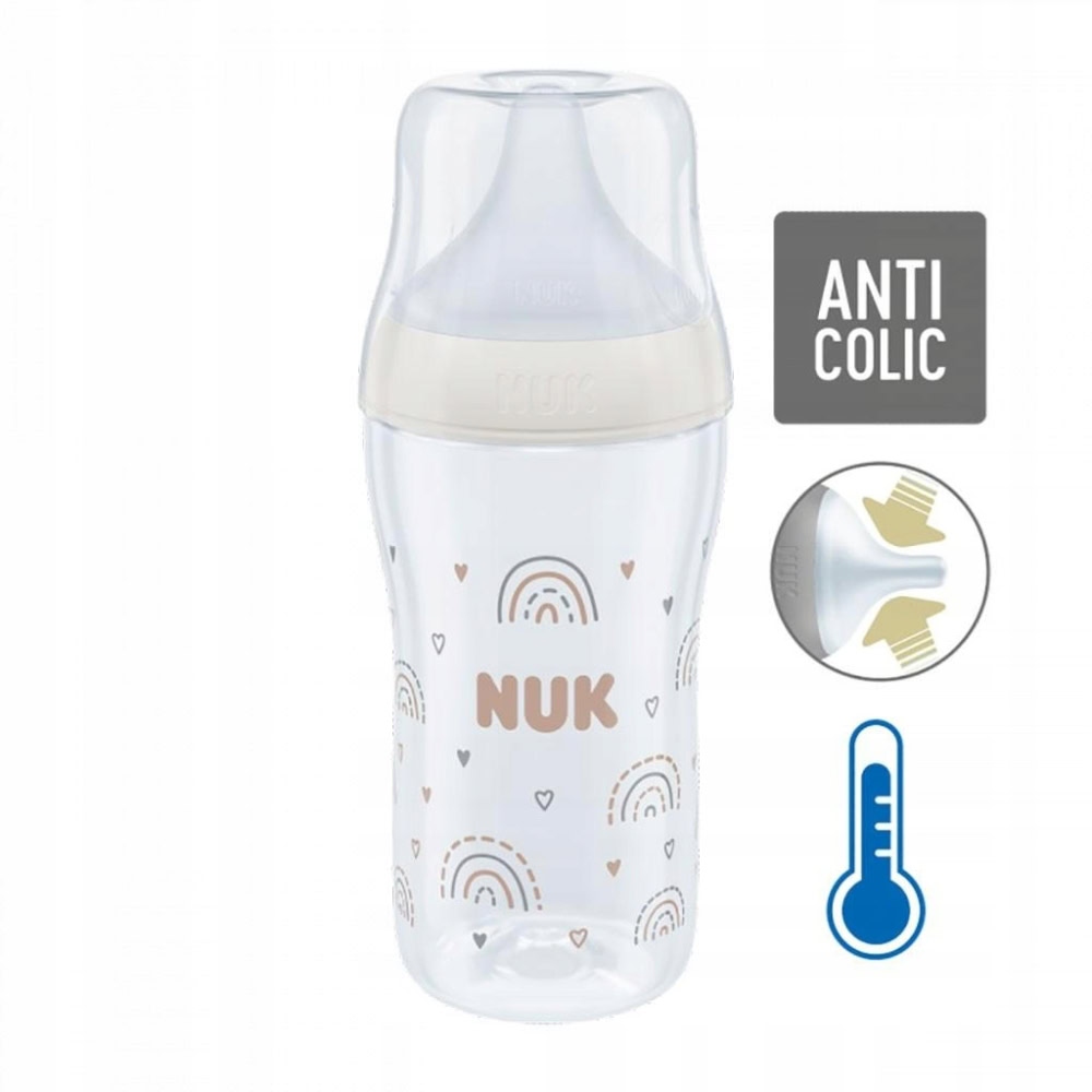 Nuk Perfect Match Biberon en Verre dès la Naissance 230ml