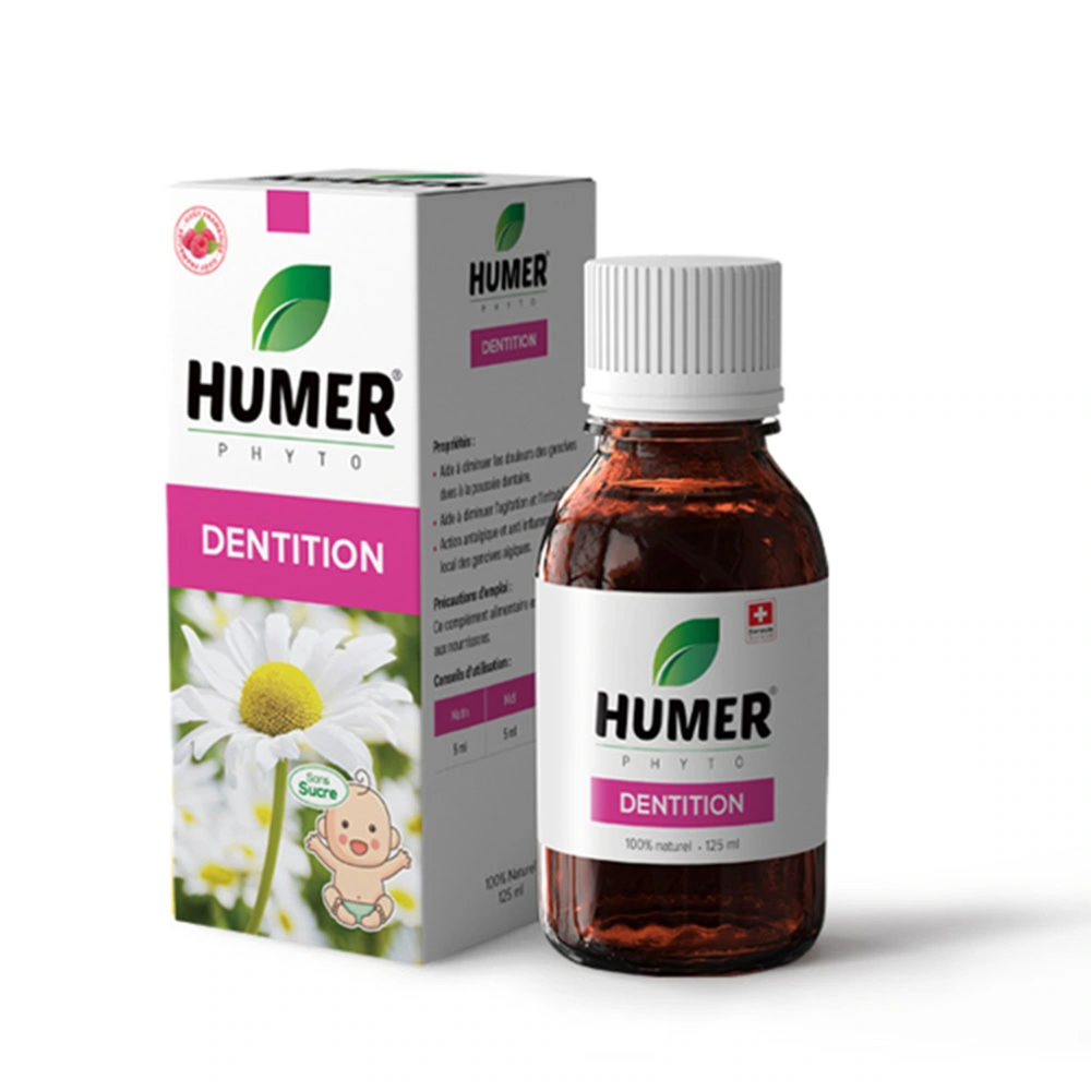 Humer Phyto Dentition Sirop Sans Sucre 125ml
