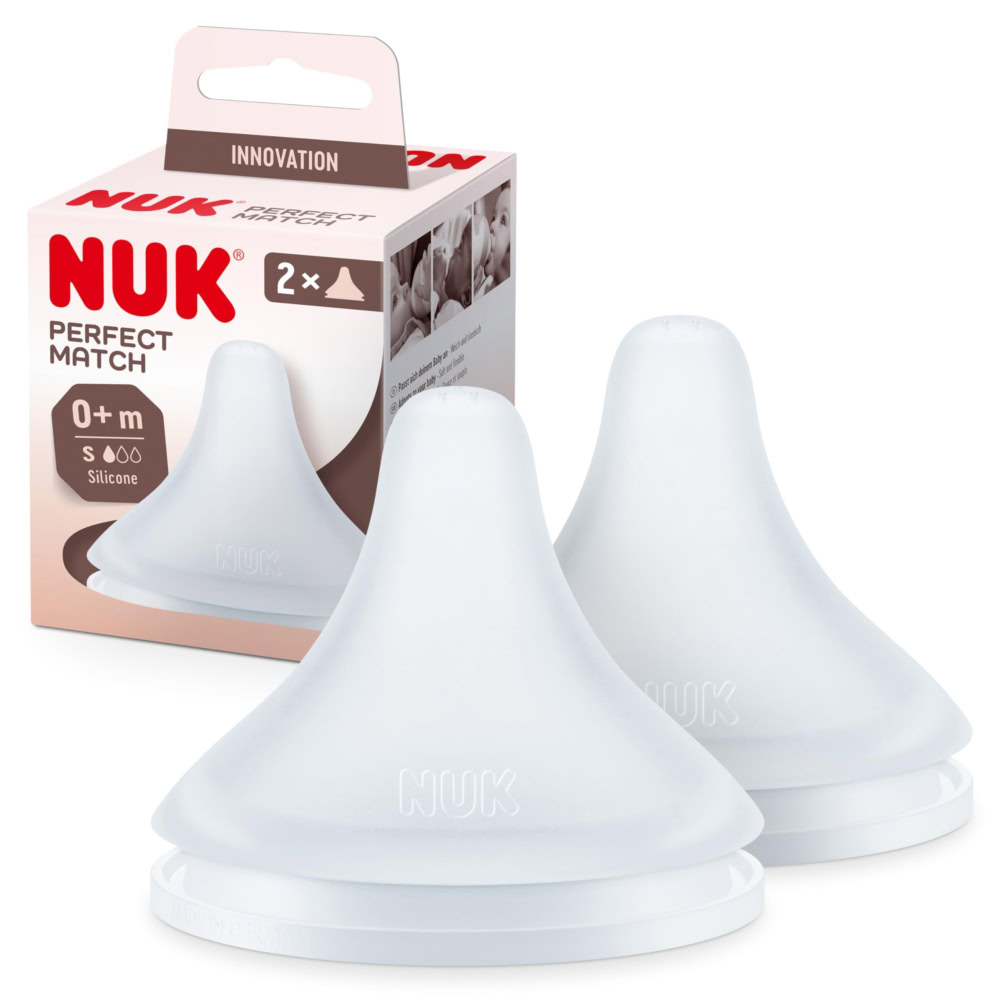 NUK Perfect Match 2 Tétines Silicone 0 Mois et +