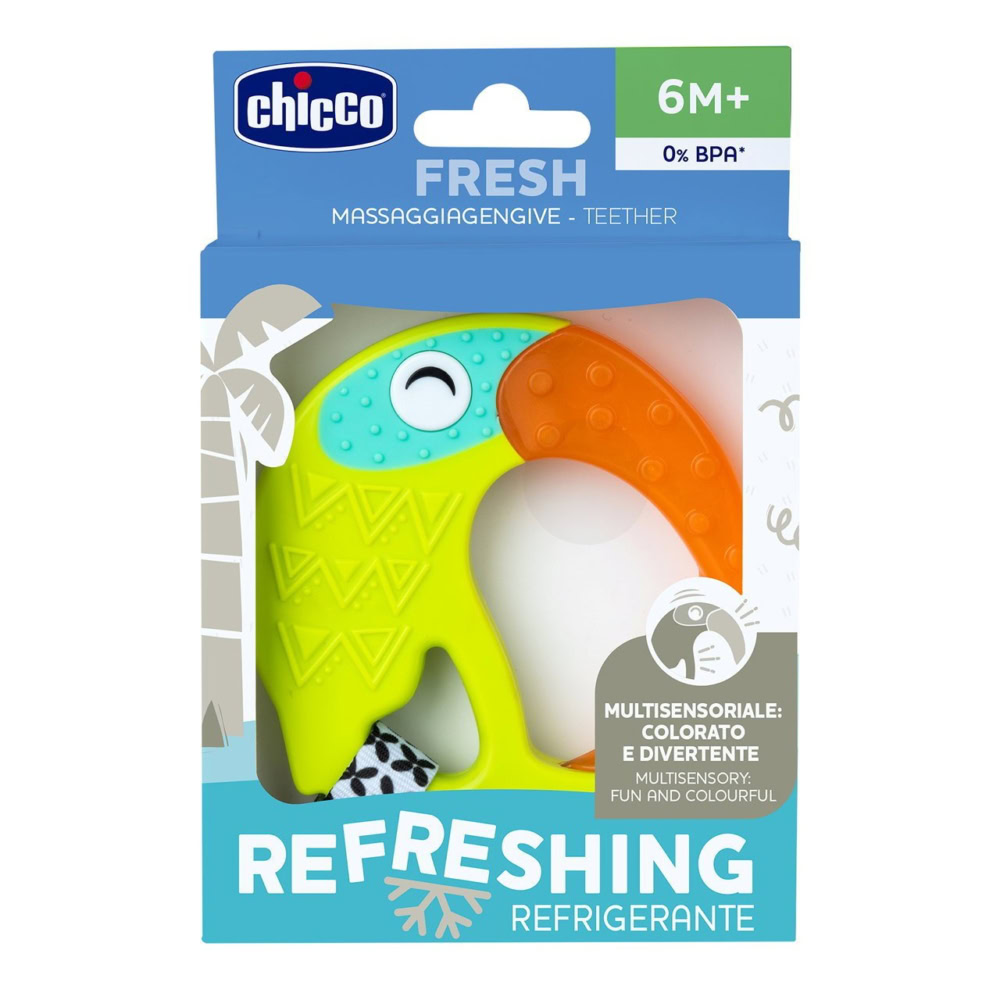 Chicco Anneau de Dentition Réfrigerant avec Eau Toucan 6m+