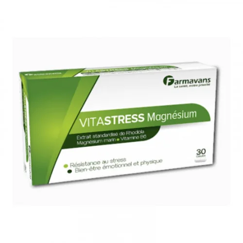 FARMAVANS Vitastress Magnésium 30 Gelules