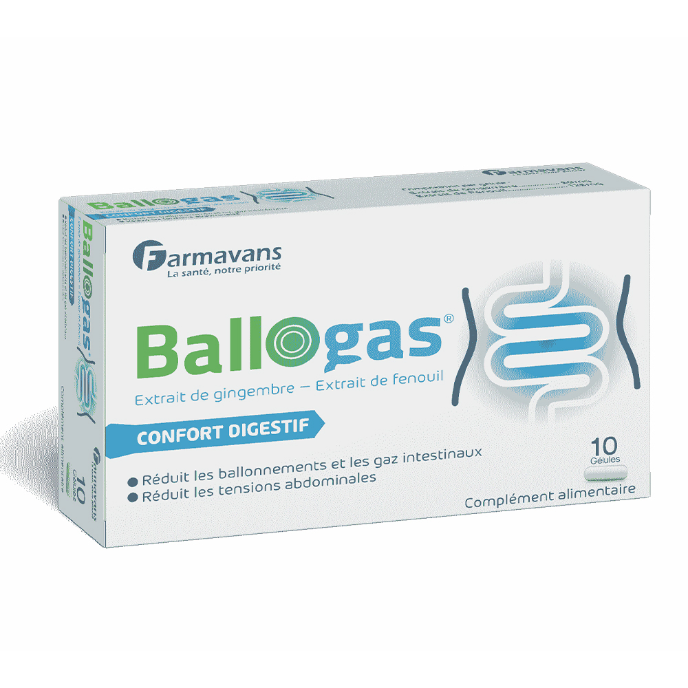 FARMAVANS Ballogas 10 Gelules