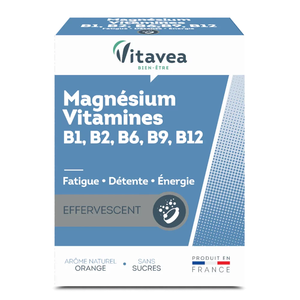VITAVEA Magnesium + B1, B2, B6 Effervescent