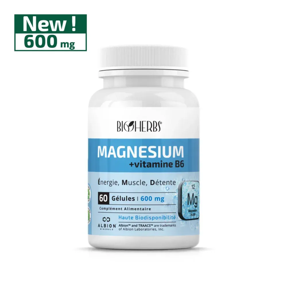 Bioherbs Magnesium Bisglycinate 60 gelules