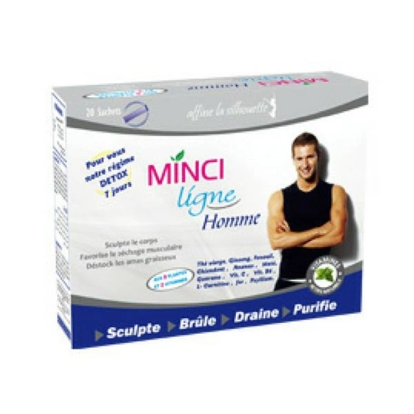 Minciligne Homme 20 Sachets