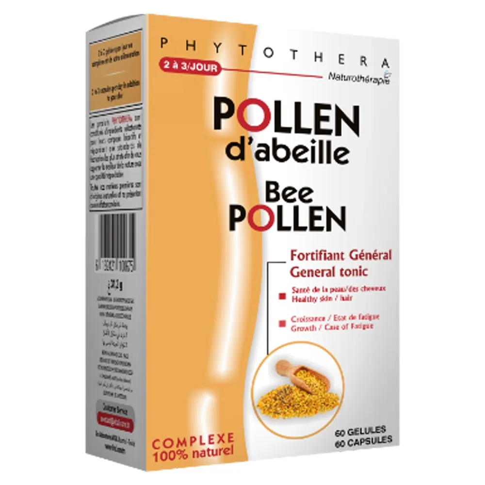 Phytothéra Pollen d’Abeilles 60 Gélules