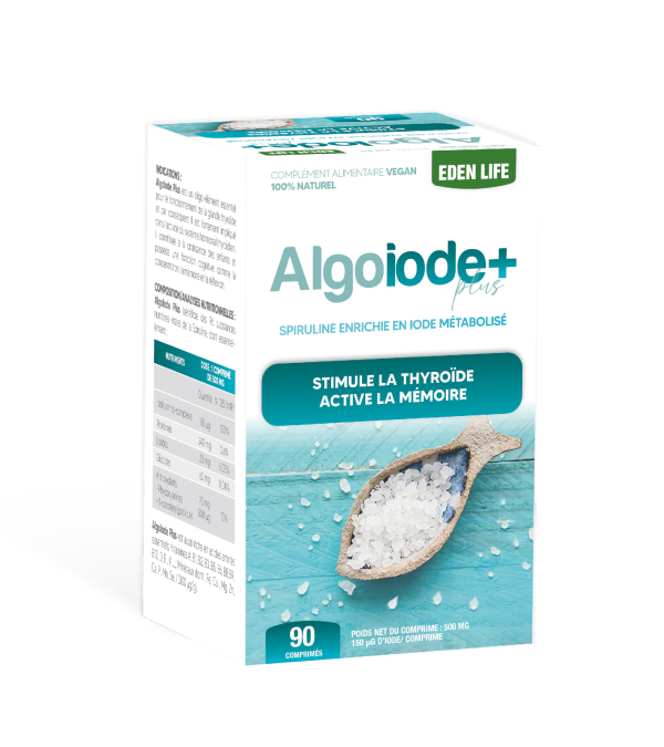 EDEN LIFE AlgoIode Plus 90 Comprimes
