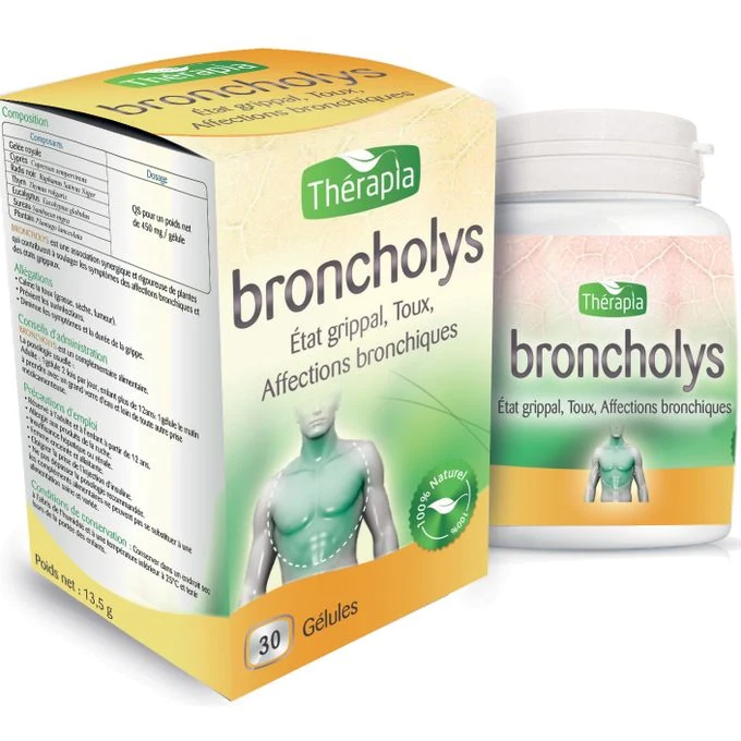 THERAPIA Broncholys Boite de 30 Gélules