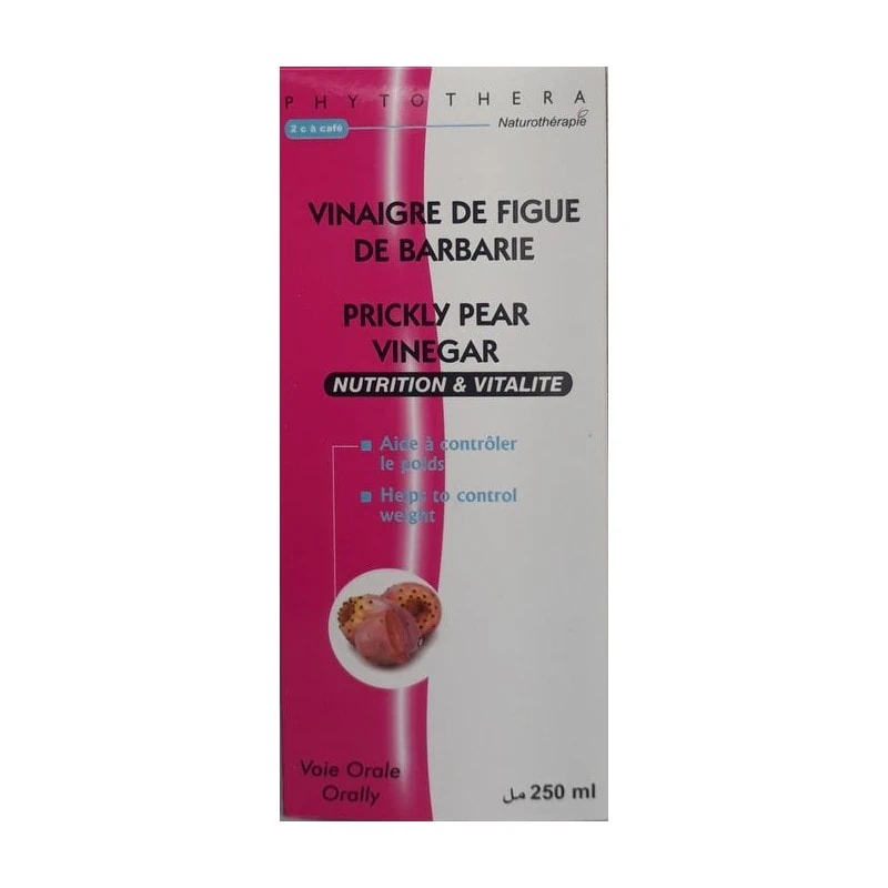 Phytothéra Vinaigre de Figue de Barbarie 250ml