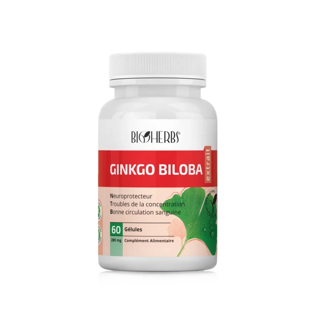 Bioherbs Ginko Biloba 60 gélules