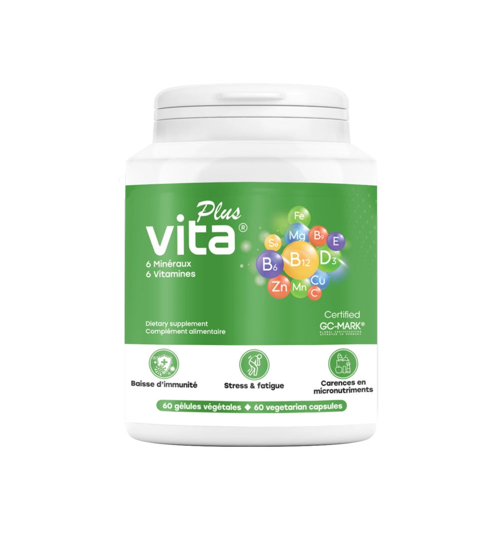 Vita Plus 12 Vitamines 60 gélules