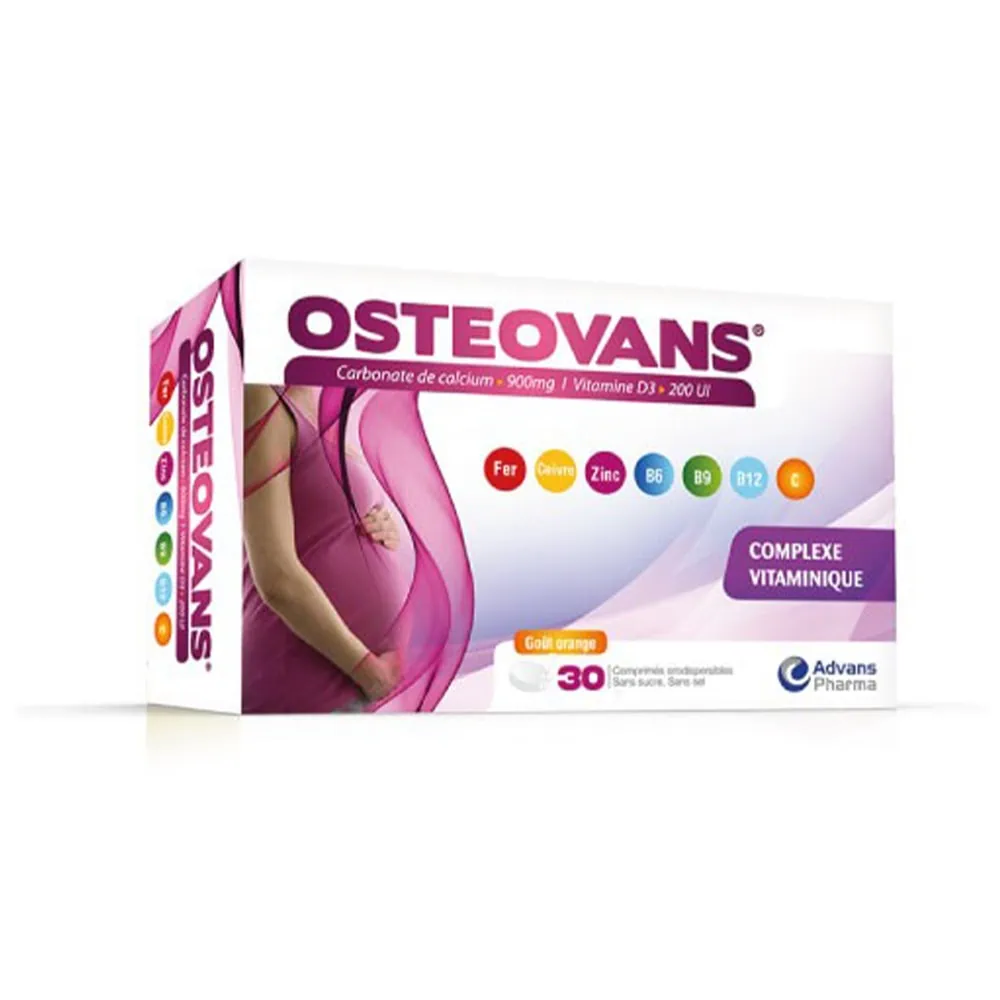Osteovans 30 Comprimes Orodispersibles