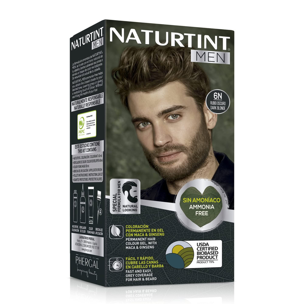 Naturtint Men Gel Colorant Permanent 6N Blond Foncé 150ml