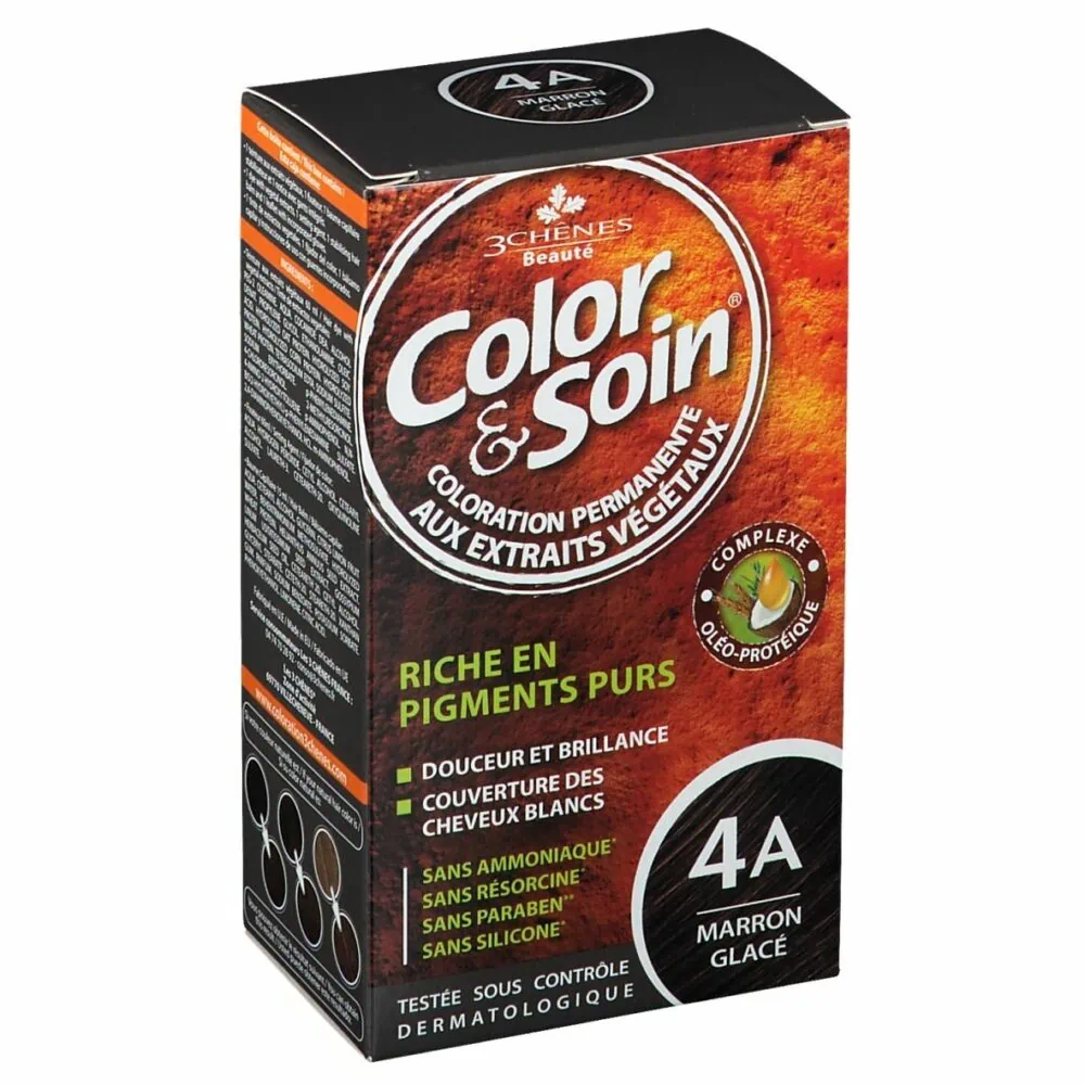3 Chenes Color et Soin Marron Glacé 4A