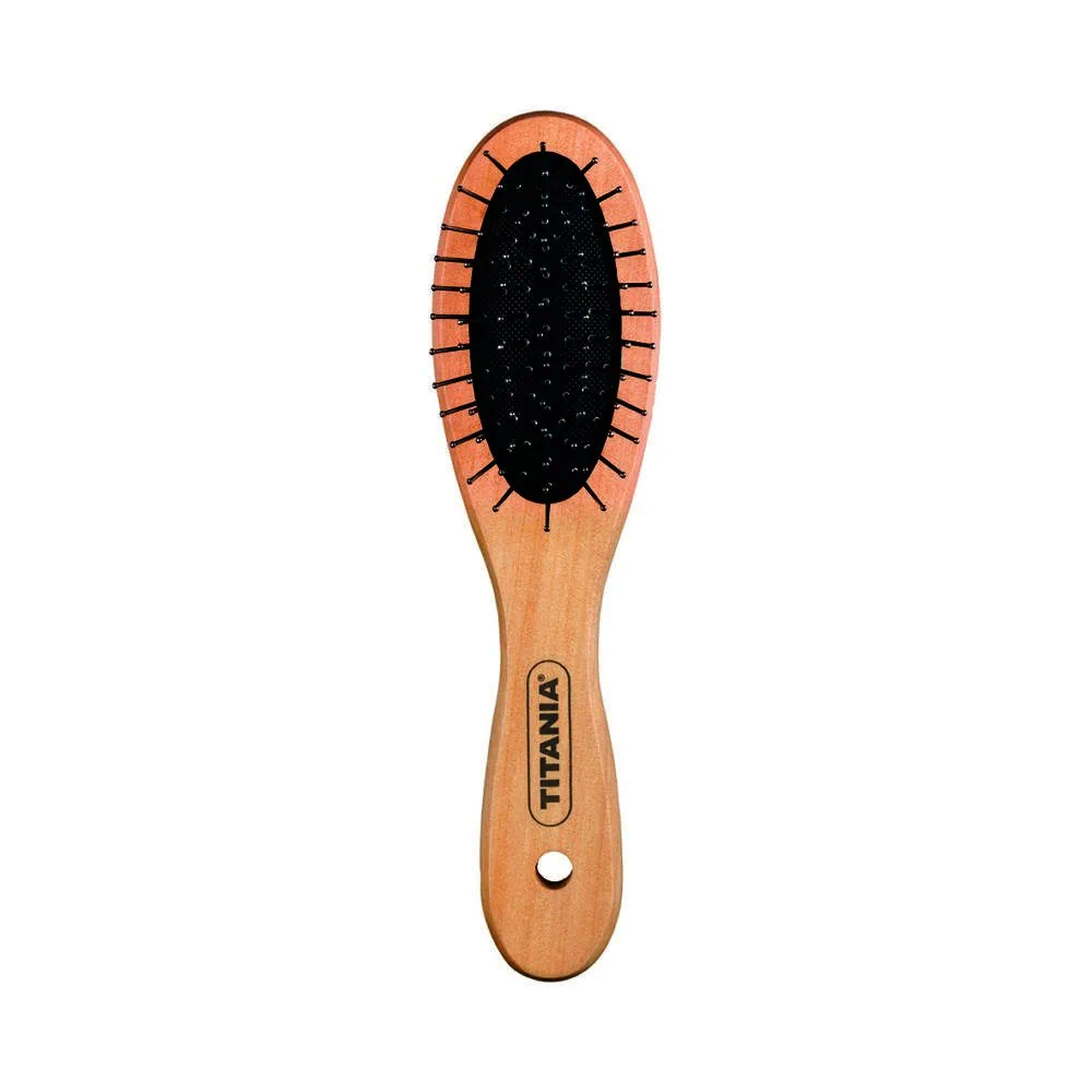 TITANIA Brosse Bois de Massage 7 Rangees 18cm – 2824